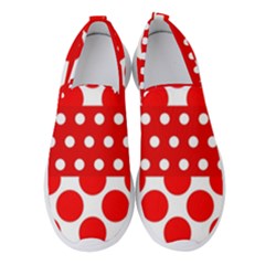 Polka Dots Two Times 9 Women s Slip On Sneakers by impacteesstreetwearten