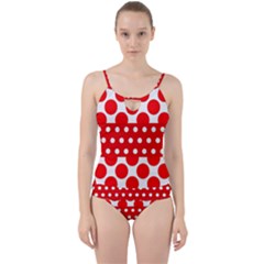 Polka Dots Two Times 9 Cut Out Top Tankini Set by impacteesstreetwearten