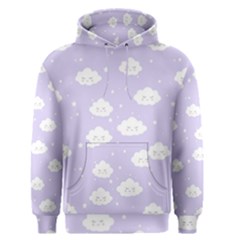 Kawaii Cloud Pattern Men s Pullover Hoodie