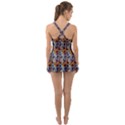 Aztec 8 Ruffle Top Dress Swimsuit View2