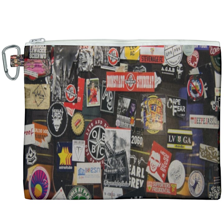 Stickers Canvas Cosmetic Bag (XXXL)