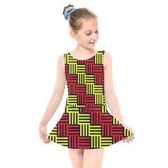 Rby  54 Kids  Skater Dress Swimsuit by ArtworkByPatrick