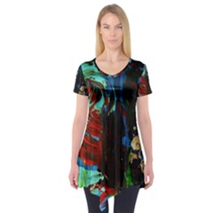 Night 1 2 Short Sleeve Tunic  by bestdesignintheworld