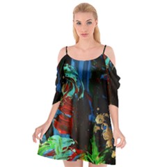 Night 1 2 Cutout Spaghetti Strap Chiffon Dress by bestdesignintheworld