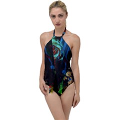 Night 1 2 Go With The Flow One Piece Swimsuit by bestdesignintheworld