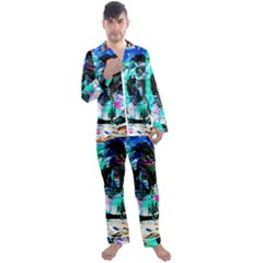 Gates 1 1 Men s Satin Pajamas Long Pants Set by bestdesignintheworld