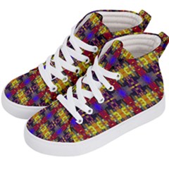 Abstract 34 Kids  Hi-top Skate Sneakers by ArtworkByPatrick