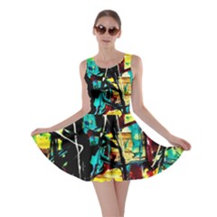 Dance Of Oil Towers 1 1 Skater Dress