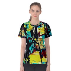 Dance Of Oil Towers 1 1 Women s Cotton Tee