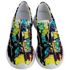 Dance Of Oil Towers 1 1 Women s Lightweight Slip Ons by bestdesignintheworld