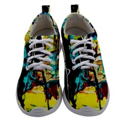 Dance Of Oil Towers 1 1 Women Athletic Shoes by bestdesignintheworld