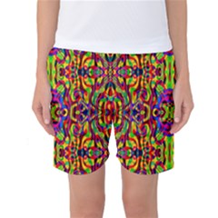 Abstract 35 Women s Basketball Shorts by ArtworkByPatrick