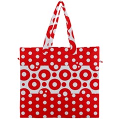 Polka Dots Two Times 10 Canvas Travel Bag by impacteesstreetwearten