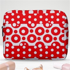 Polka Dots Two Times 10 Make Up Pouch (large) by impacteesstreetwearten