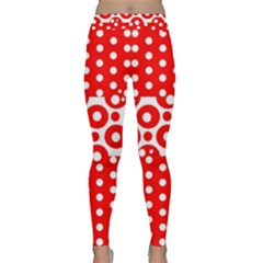 Polka Dots Two Times 10 Classic Yoga Leggings by impacteesstreetwearten