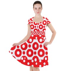 Polka Dots Two Times 10 Cap Sleeve Midi Dress by impacteesstreetwearten