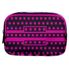 Polka Dots Two Times 8 Black Make Up Pouch (small) by impacteesstreetwearten