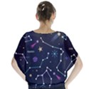 Space Wallpapers Batwing Chiffon Blouse View2