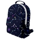 Space Wallpapers Flap Pocket Backpack (Small) View1