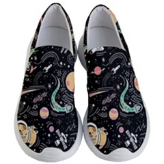 Animals Galaxy Space Women s Lightweight Slip Ons by Vaneshart