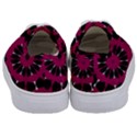 Pink And Black Seamless Pattern Kids  Classic Low Top Sneakers View4