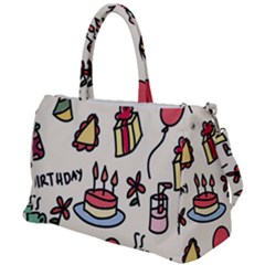 Kids Birthday Duffel Travel Bag by Vaneshart