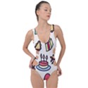 Kids Birthday Side Cut Out Swimsuit View1