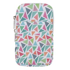 Colorful Triangle Vector Pattern Waist Pouch (small)