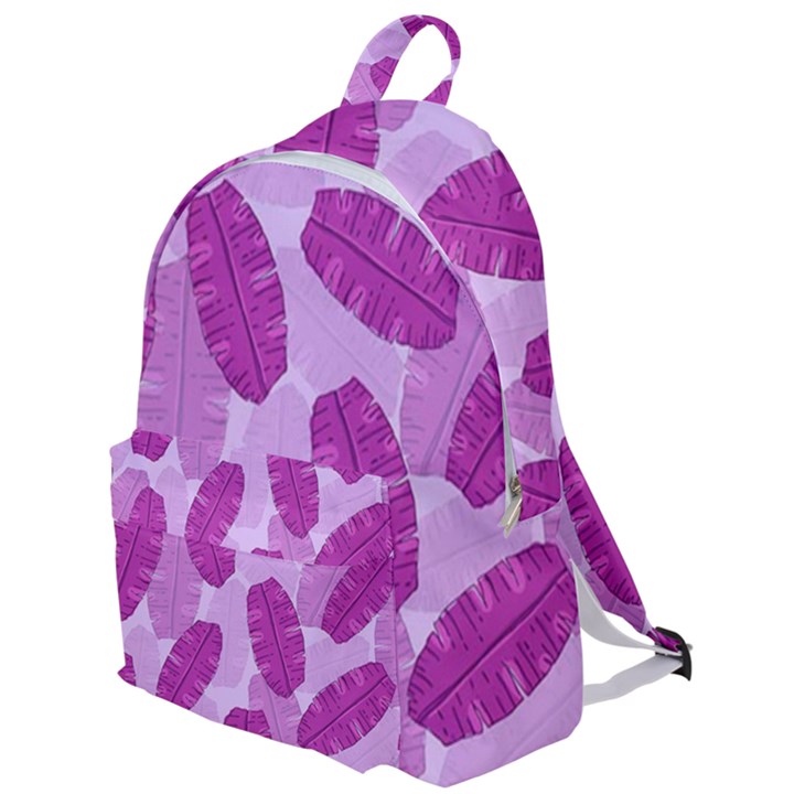 Exotic Tropical Leafs Watercolor Pattern The Plain Backpack