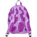 Exotic Tropical Leafs Watercolor Pattern The Plain Backpack View3