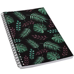 Tropical Leaves Pattern 5 5  X 8 5  Notebook by Vaneshart