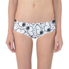 Dog Pattern Classic Bikini Bottoms by Vaneshart