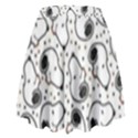 Dog Pattern High Waist Skirt View2