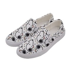 Dog Pattern Women s Canvas Slip Ons by Vaneshart