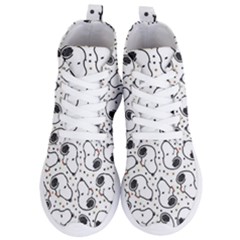 Dog Pattern Women s Lightweight High Top Sneakers by Vaneshart