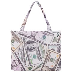 Mixed Dollars Mini Tote Bag by Vaneshart