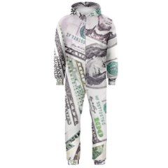 Mixed Dollars Hooded Jumpsuit (men)  by Vaneshart