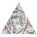 Mixed Dollars Wooden Puzzle Triangle View1