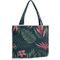 Tropical Flowers Pattern Tekstura Fon Background Pattern Mini Tote Bag View2