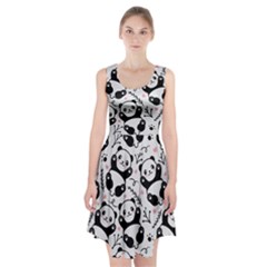 Panda Pattern Racerback Midi Dress by Vaneshart