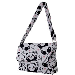 Panda Pattern Full Print Messenger Bag by Vaneshart