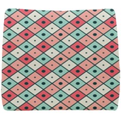 Romboidal Vector Pattern Seat Cushion by Vaneshart