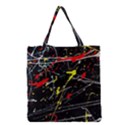 Random Paint Splats Background Grocery Tote Bag View1