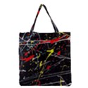 Random Paint Splats Background Grocery Tote Bag View2