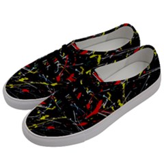 Random Paint Splats Background Men s Classic Low Top Sneakers by Vaneshart