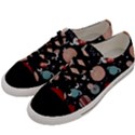 Space Galaxy Pattern Men s Low Top Canvas Sneakers View2