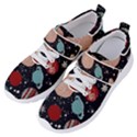 Space Galaxy Pattern Women s Velcro Strap Shoes View2