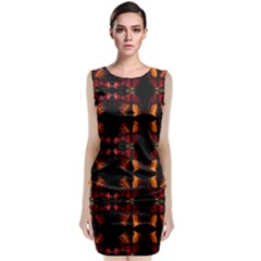 Christmas Bells Background Classic Sleeveless Midi Dress by Vaneshart