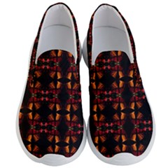 Christmas Bells Background Men s Lightweight Slip Ons by Vaneshart