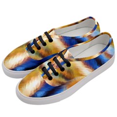 Abstract Paint Smears Women s Classic Low Top Sneakers by Vaneshart